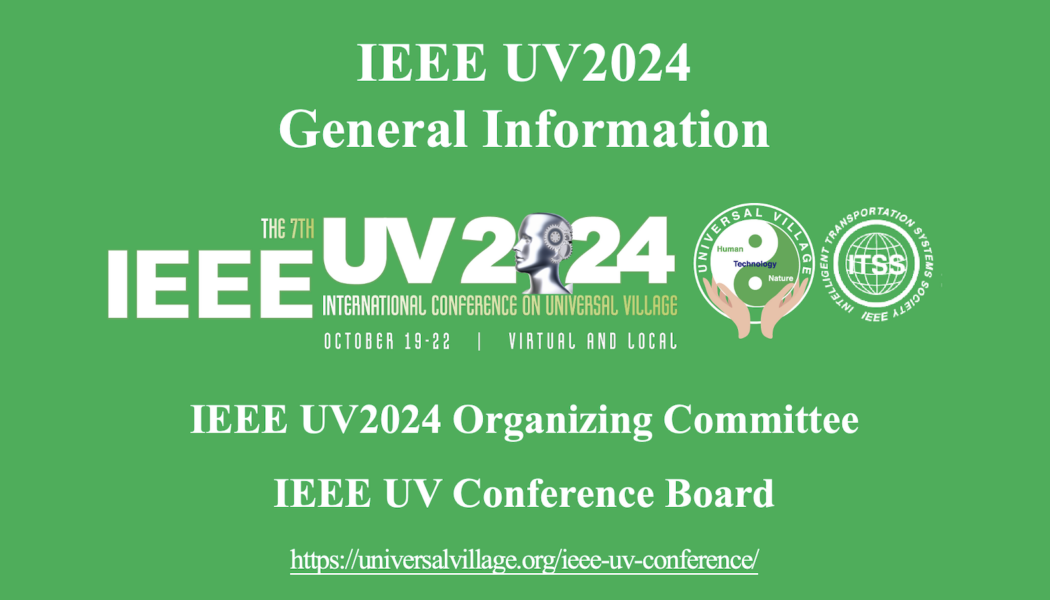 IEEE UV2024 Plan